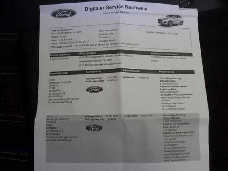 Ford Kuga Hybrid Vignale+LED+NAVI+Leder+ALLWETTER